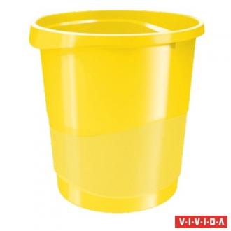Smetný kôš, 14 liter, ESSELTE "Europost", Vivida žltý