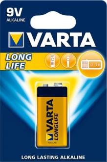 VARTA Batéria "Longlife Extra" 6LR61, 9V,E, 1 ks