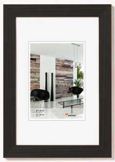 . Obrazový rám, drevený, 20x30 cm, "Grado", čierny