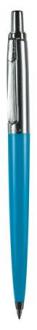 PAX Guľôčkové pero, 0,8 mm, tlačidlový systém ovládania, v krabici, stredne modré telo pera, P