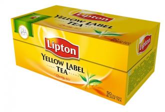 LIPTON Čaj Lipton"yellow label", 50 x2g