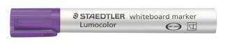Popisovač na tabuľu a flipchartovú tabuľu, zrezaný hrot, STAEDTLER "Lumocolor 351 B", fial
