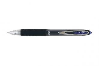 Gélové pero, 0,4 mm, tlačidlový systém ovládania, UNI "UMN-207", modré