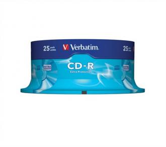 CD-R 700 MB, 52x, cake box, VERBATIM "DataLife"