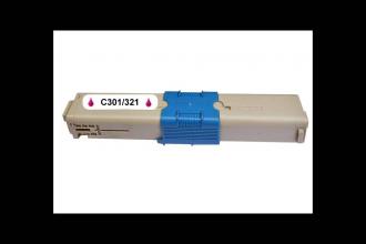 Kompatibilný toner OKI C301/321dn magenta NEW - NeutralBox / 44973534 1500 strán