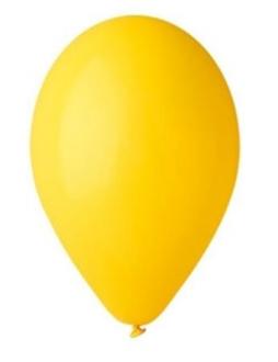 . Balón, 26 cm, citrónovožltý