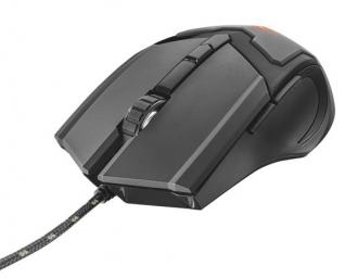 Myš, optická, USB, hracia, TRUST "GXT101", čierna
