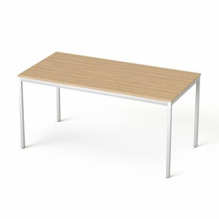 Stôl, univerzálny, s kovovými nohami, 75x150 cm, MAYAH "Freedom SV-39", jaseň