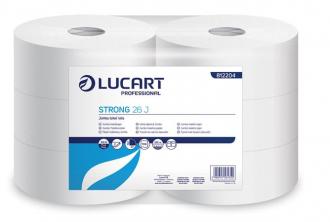 Toaletný papier, 2 vrstvový, maxi, priemer: 26 cm, LUCART "Strong", optimum biely