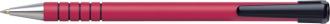 Guličkové pero, 0,7 mm, tlačidlový systém ovládania, PENAC "RB-085B", červené