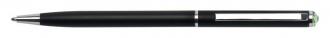 ART CRYSTELLA Guličkové pero, s kryštálom SWAROVSKI®, s peridot zeleným kryštálom,  13 cm,  ART CRYSTELL