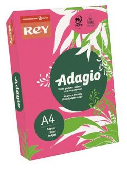 Kopírovací papier, farebný, A4, 80 g, REY "Adagio", intenzívna fuksia
