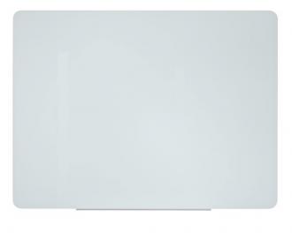 Magnetická sklenená tabuľa, 120x90cm, VICTORIA, biela
