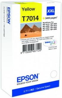 EPSON Workforce Pro 4000/4500 sér. žltá náplň XXL, 3,4K