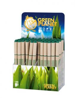 ICO Guličkové pero "Green", materiál tela pera: papier, 64 ks