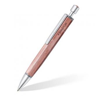 Guľôčkové pero, 0,5 mm, tlačidlový systém, šesťhranné, betónové telo pera, STAEDTLER "Conc