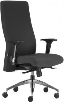 . Kancelárska stolička, kovový podstavec, vysoké operadlo, nastaviteľná hĺbka sedadla, "BOST